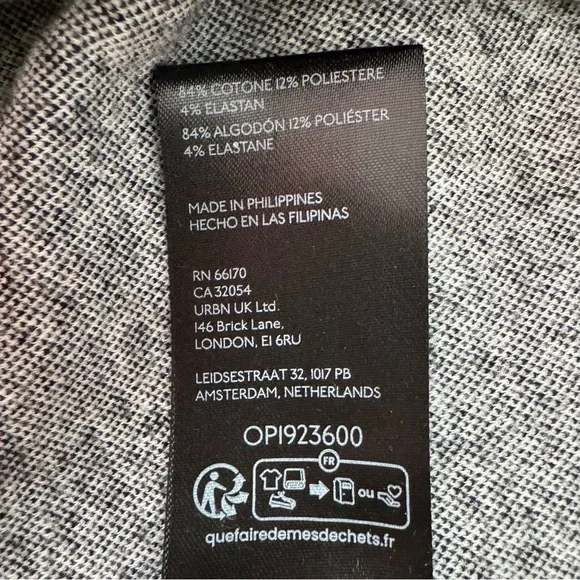 Maeve by Anthropologie The Margot Kick-Flare Cropped Knit Pants White Black 1X - Picture 8 of 9